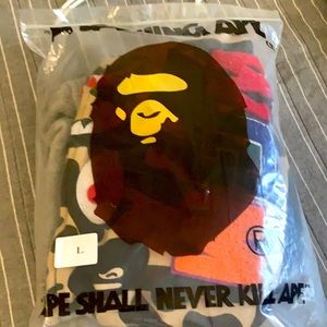 Bape shark hoodie